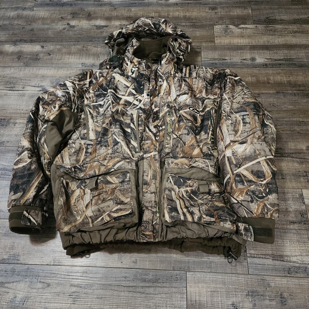 Drake Waterfowl 3 in 1 hunting jacket full jacket as lining Men XL Excellent